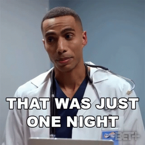 That Was Just One Night Tom Brooks GIF - That Was Just One Night Tom Brooks Bruh GIFs