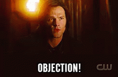 Supernatural Sam GIF - Supernatural Sam Objection GIFs
