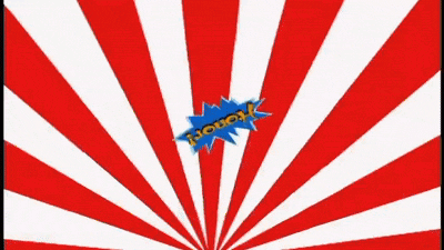a cartoon explosion with the word honor written on it