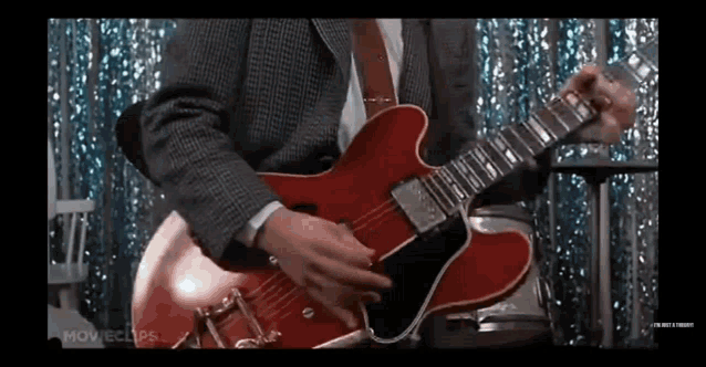Back To The Future Guitar GIF - Back To The Future Guitar Perform GIFs