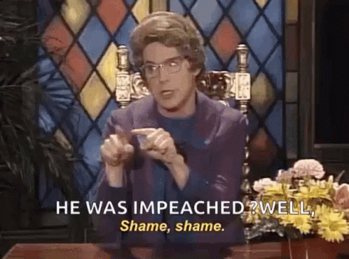 The Church Lady Shame On You GIF