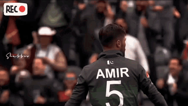 Amir5 Muhammad Amir GIF - Amir5 Muhammad Amir Pakistan Cricket Team GIFs