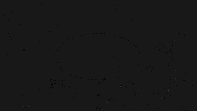 a black background with a white square in the middle of it