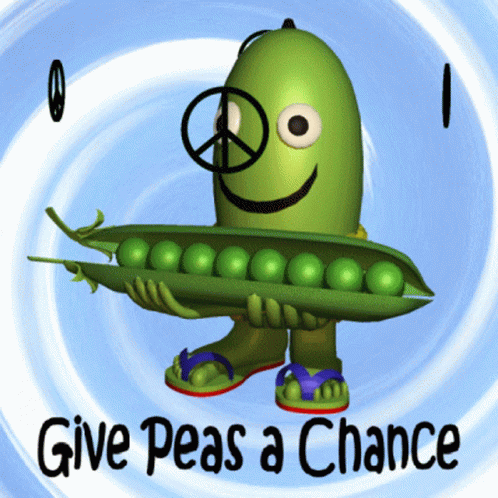 Give Peace A Chance Peace And Love GIF - Give Peace A Chance Peace And Love Let It Be GIFs