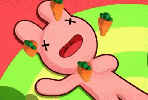 Bunny Maloney Knockout GIF - Bunny Maloney Knockout Carrots GIFs
