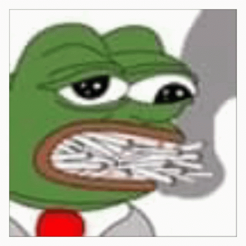 Smoking Pepe The Frog GIF - Smoking Pepe The Frog Cigarettes GIFs
