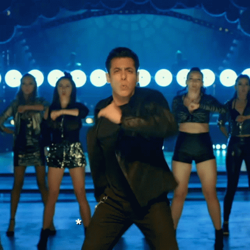 Salman Khan Disha Patani GIF - Salman Khan Disha Patani Seeti Maar GIFs
