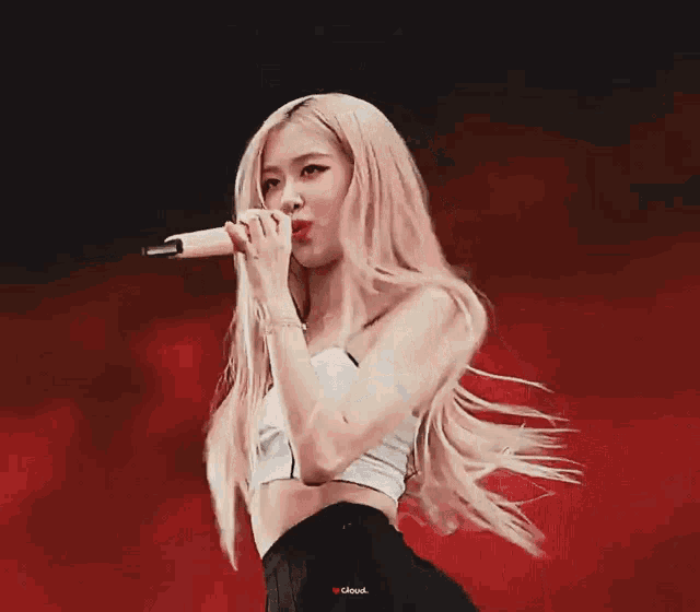 Blackpink Rosé Chaeyoung GIF - Blackpink Rosé Chaeyoung Roseanne GIFs