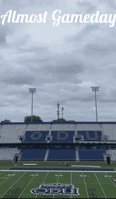 Almost Gameday Odu Football GIF - Almost Gameday Odu Football Old Dominion Football GIFs