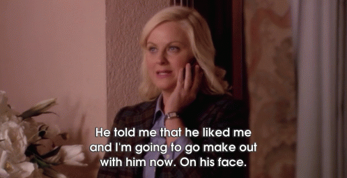 Your Wife And Her Girlfriend On The Phone... GIF - Comedy Parks And Rec Parks And Recreation GIFs