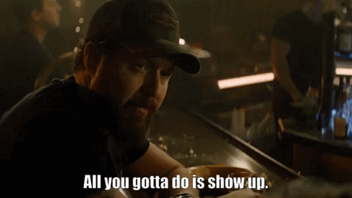 All You Gotta Do Is Show Up Seal Team GIF - All You Gotta Do Is Show Up Seal Team Sonny Quinn GIFs