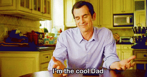 I'M The Cool Dad GIF - Modernfamily Fathersday Father GIFs