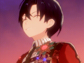 a close up of a person 's face in a video game with their eyes closed .