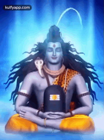 Lord Shiva.Gif GIF - Lord Shiva Snake Bless You GIFs