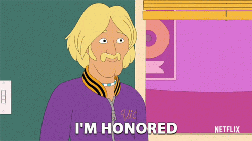 Im Honored Vic Reynolds GIF - Im Honored Vic Reynolds F Is For Family GIFs