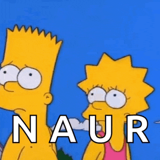 bart simpson and lisa simpson from the simpsons are standing next to each other