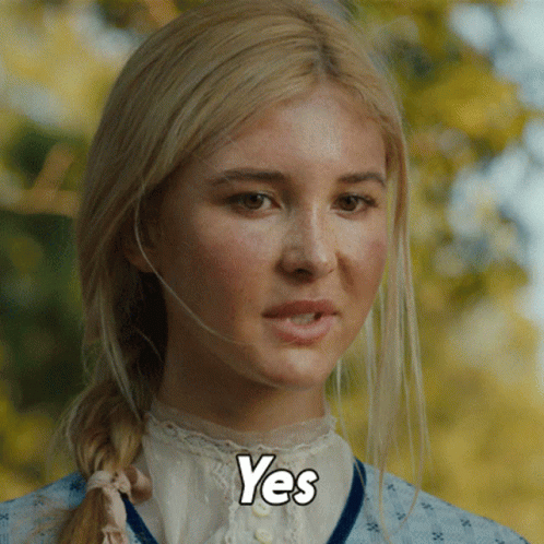 Yes Elsa Dutton GIF - Yes Elsa Dutton Isabel May GIFs