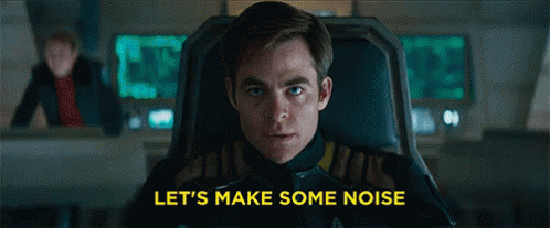Let'S Make Some Noise GIF - Star Trek Star Trek Beyond Noise GIFs