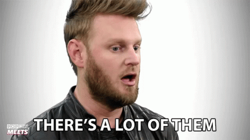 Theres A Lot Of Them Bobby Berk GIF - Theres A Lot Of Them Bobby Berk Popbuzz Meets GIFs