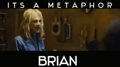 Its A Metaphor Brian Roger Taylor GIF - Its A Metaphor Brian Roger Taylor Queen GIFs