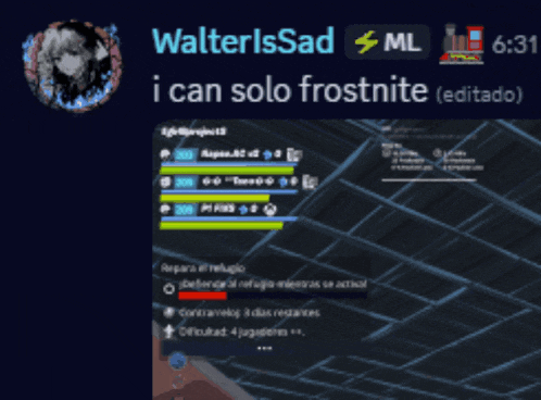 a screen shot of a video game with the name walterlssad
