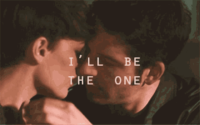 I Will Be The One Hal And Alex GIF - I Will Be The One Hal And Alex Hal Yorke GIFs