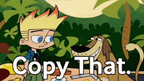 Johnny Test Copy That GIF - Johnny Test Copy That Roger That GIFs
