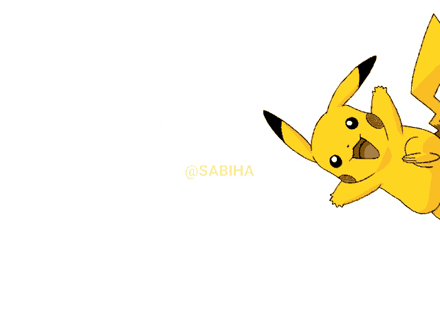 a picture of a cartoon character with the name sabiha on the bottom right