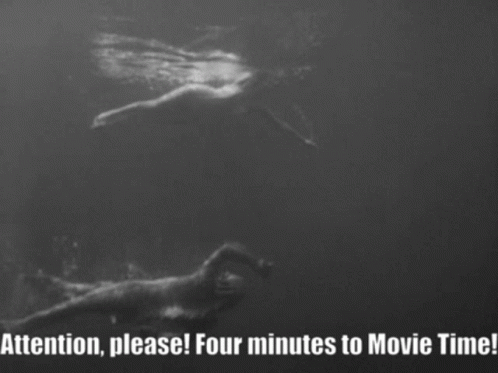Movie Time Creature From The Black Lagoon GIF - Movie Time Creature From The Black Lagoon GIFs