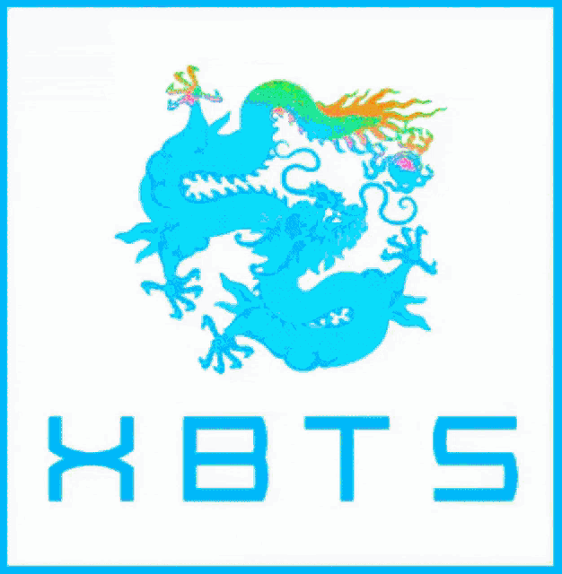 a green dragon is surrounded by the words hbts