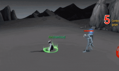 a screenshot of a video game with the number 6 on the bottom right