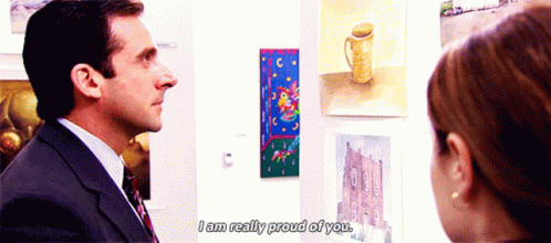 The Office Michael Scott GIF - The Office Michael Scott I Am Really Proud Of You GIFs