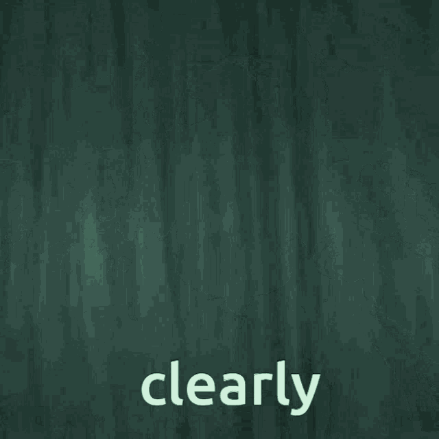 a close up of a person 's face with the word clearly on it
