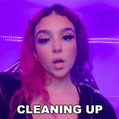 Cleaning Up Ashleybtw GIF - Cleaning Up Ashleybtw Tidying Up GIFs