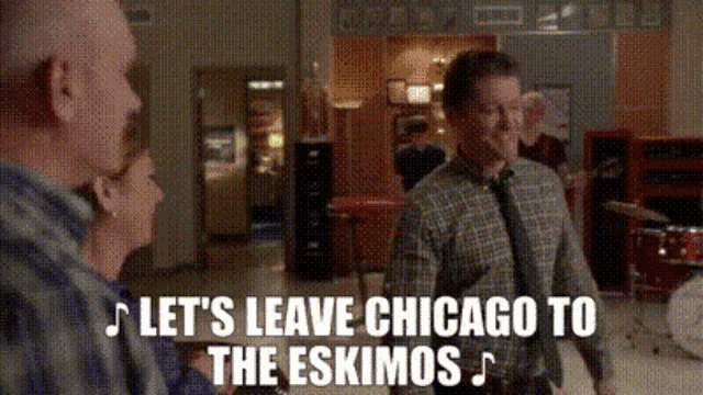 Glee Will Schuester GIF - Glee Will Schuester Lets Leave Chicago To The Eskimos GIFs
