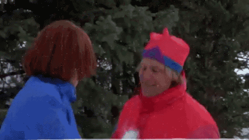 Dumb And Dumber Snowball Fight GIF - Dumb And Dumber Snowball Snowball Fight GIFs