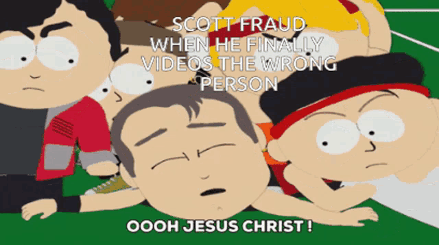 scott fraud when he finally videos the wrong person oooh jesus christ!