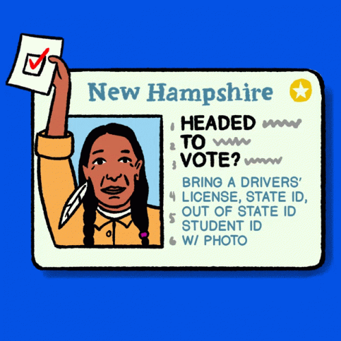 Vote Election Season GIF - Vote Election Season New Hampshire Election GIFs