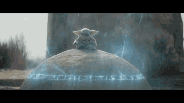 Baby Yoda Grogu Meditation GIF - Baby Yoda Grogu Meditation GIFs