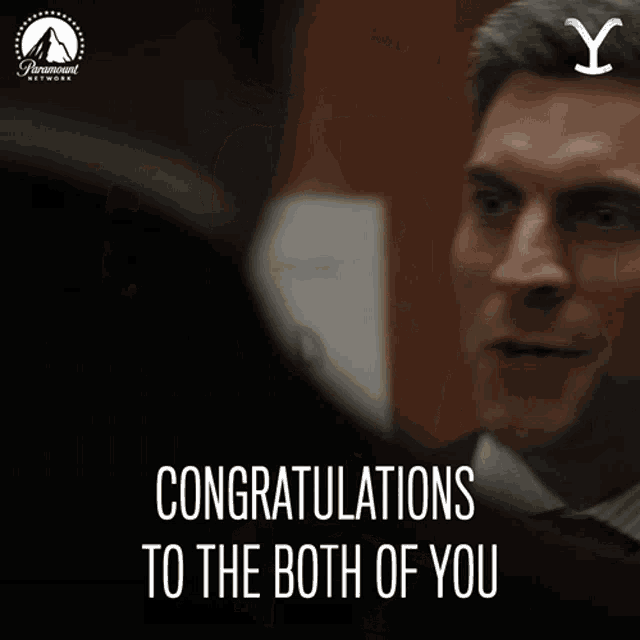 Congratulations To The Both Of You Jamie Dutton GIF - Congratulations To The Both Of You Jamie Dutton Yellowstone GIFs