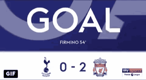 a scoreboard for a soccer game that says goal