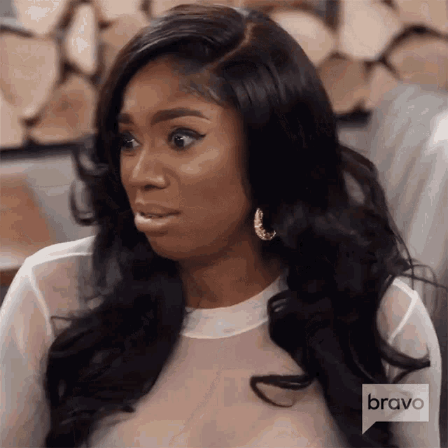 Disgusted Wendy Osefo GIF - Disgusted Wendy Osefo Real Housewives Of Potomac GIFs