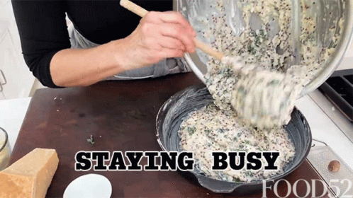 Staying Busy Food52 GIF - Staying Busy Food52 Mixing GIFs