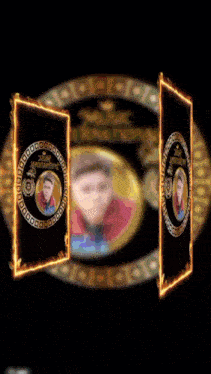 a poster for mar of music international star with a picture of a man in a circle