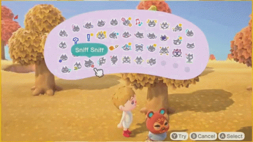 Failboat Sniff Sniff GIF - Failboat Sniff Sniff Animal Crossing GIFs
