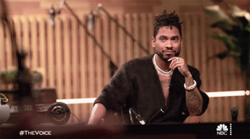 Yup Miguel GIF - Yup Miguel The Voice GIFs