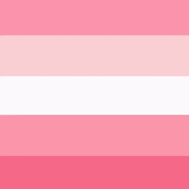 a pink and white striped background with a white stripe in the middle .