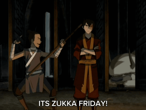 Zukka Friday GIF - Zukka Friday Avatar GIFs