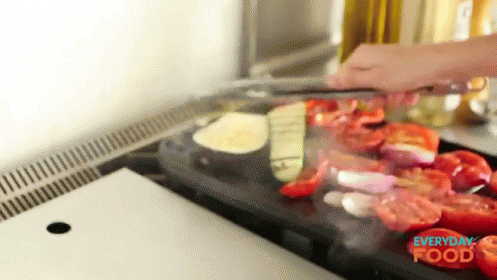 Easy Grilled Ratatouille GIF - Dinner Vegetarian Grill GIFs