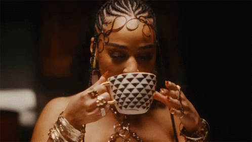 Drinking Nia Sultana GIF - Drinking Nia Sultana Ambience Song GIFs